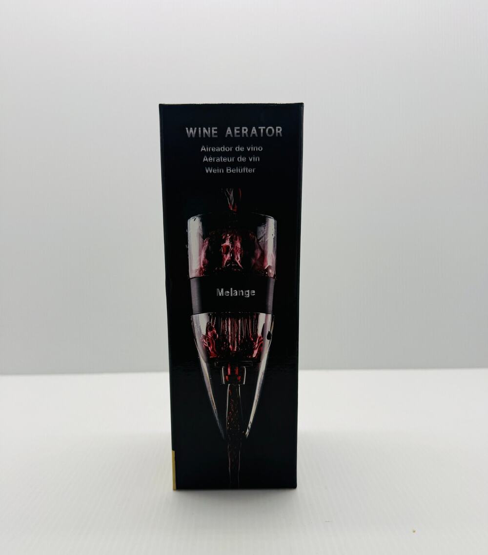 Melange Deluxe Fountain Wine Aerator NIB